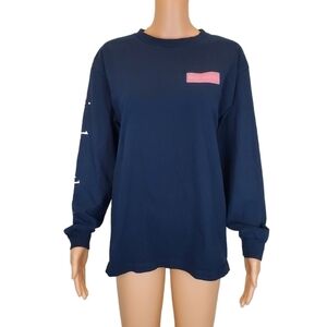 Simply Southern blue 100% cotton long sleeve t-shirt